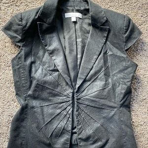New York And Company Blazer Size 6 Black